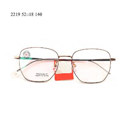 China 2021 Newest Optical Glasses, Oversize Classic Titanium Metal Available B Sales Of Optical Frames for sale