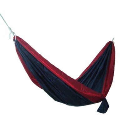 China 280*140cm lichtgewicht Duurzaam Taffeta Parachute Nylon Opvouwbaar Kamperhammock Met Muggen Net Voor Bomen Te koop