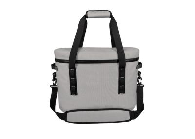 China Custom Outdoor Cooler Box 20L Light Grey TPU Insulated Cooler Bag 40x27x32CM for sale