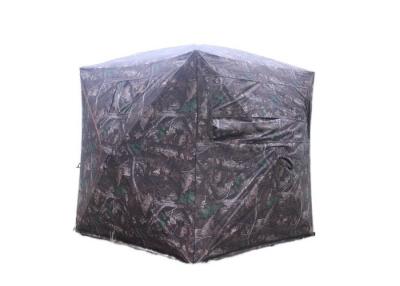 China 150*150*170CM Custom Lightweight Foldable Camouflage Outdoor Hunting Tents 200D Polyester Oxford for sale