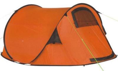 China 190T Polyester 3 Person Pop Up Camping Tents Custom Waterproof Outdoor 180X235X100CM for sale