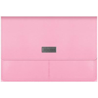 Chine 13' Pink PU Protective Sling Bag Closure Flap Velcro Pour les ordinateurs portables Protecteur de support à vendre