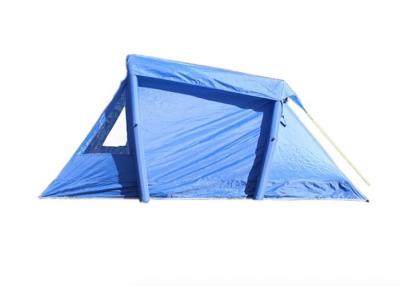 China PU 3000 Inflatable Outdoor Tents 190T 2 Person Inflatable Camping Tent for sale