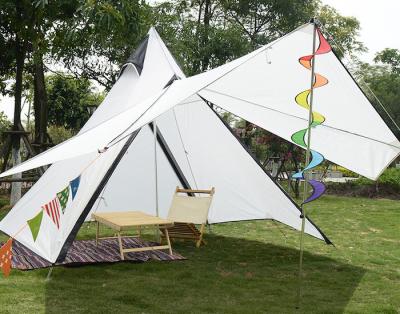 Китай Шатер 320X260X200CM Yurt Teepee располагаясь лагерем шатров белого холста хлопка на открытом воздухе индийский продается