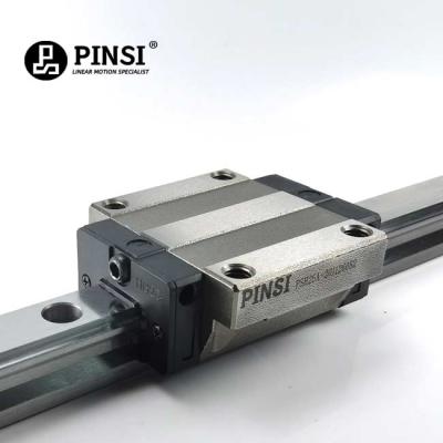 China Ball type slide rail manipulator industry HGW25CC HG25 HGR25C heavy load linear guide for sale