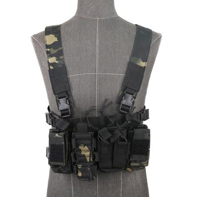 China Comfortable 2020Tactical MOLLE Safety Vest Camouflage Suit Backpack Combat Vest CS Equipment Multifunctional Vest for sale