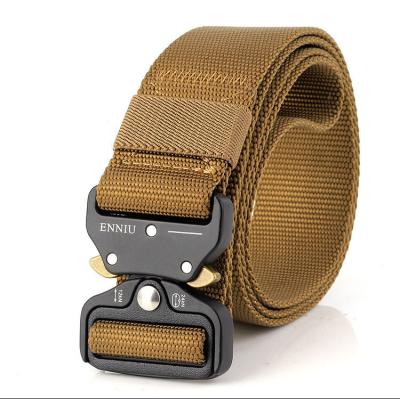 China 3.8cm Quick Release Tactical Outdoor Safety Nylon Belt For Combat Training for sale