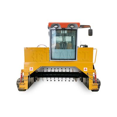 China Automatic Organic Manure Composting Machine Crawler Type Compost Turner for sale