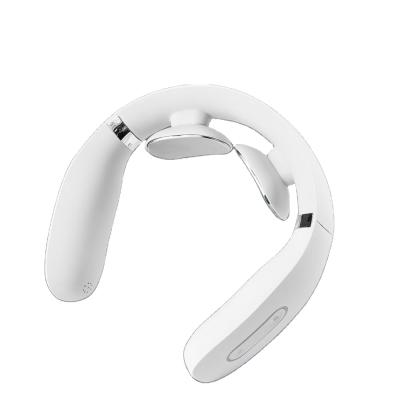 China Smart System 2021 Smart Voice System Electric Wireless Intelligent Neck Massager For Kneading Neck for sale