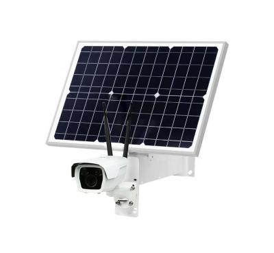 China Human Motion Tracking Wardmay 1080P P2P 60W Security 4G Solar Powered CCTV Solar Camera With SIM Card for sale