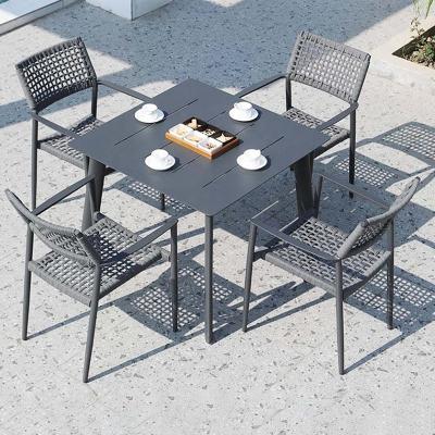 China Eco-freindly Dining Set Modern Luxury Marble Top Furniture Home Dining Table And Chair Dining Table Set For Restaurant for sale