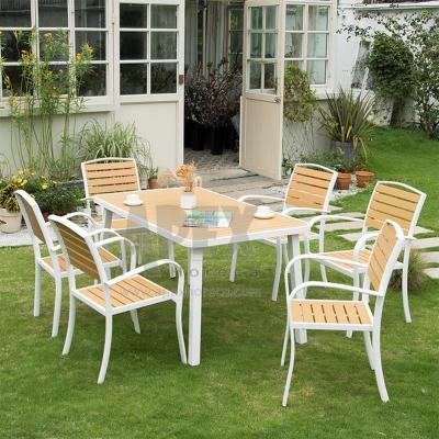 China Contemporary Hot-selling Simple Modern Plastic Outdoor Garden Furniture PP Dining Chair Home Furniture Low Price Technowood Chair for sale