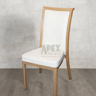 China Modern High Quality Stackable Wedding Event Furniture Stainless Steel Banquet Chair for sale