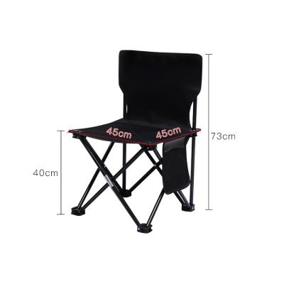 China Modern Wholesale Oxford Cloth Material Folding Portable Outdoor Custom Lightweight 150Kg Part Relax Camping Chair for sale