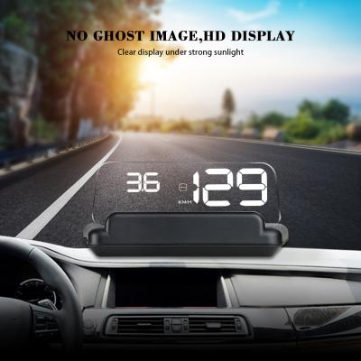 China 2021 New Arrivals ABS+PC Car HUD Head Up Display With OBD II And LCD Screen for sale