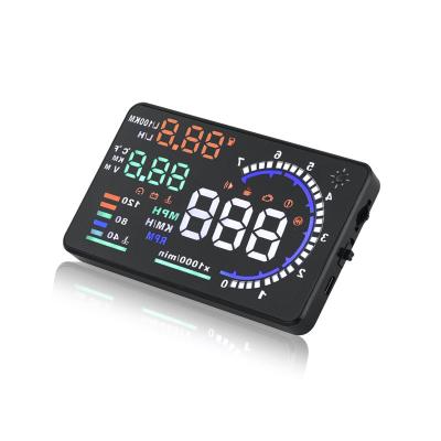 China 2021 New Arrival A8 HUD ABS+PC New Design 5.5