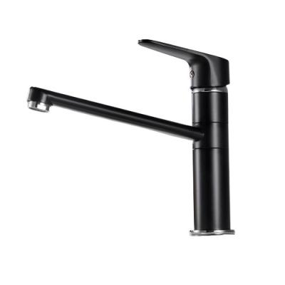 China OEM Hot And Cold Custom Porcelain Kitchen Faucet Convenient And Durable Brass Body Faucet for sale