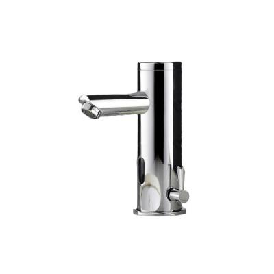 China Latest Hot and Cold Basin Hot Sale Basin Faucet Uniquely Designed Stainless Steel Automatic Sensor Faucet for sale