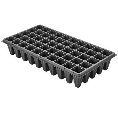 China Plastic Seed Growth 50 Cell Seedling Tray For Seed Starting And Germination for sale