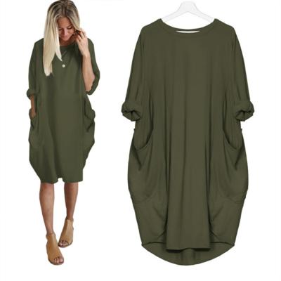 China Viable Maternity Wear Plus Size Women's Casual Loose Plus Size Women's Casual Dress for sale