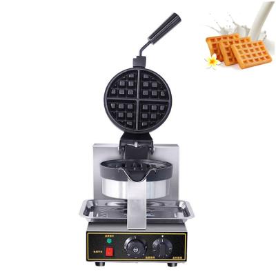 China Adjustable Thermostat FURNOTEL Waffle Making Machine Commercial Egg Waffle Maker 2 Section Enamel Dish for sale