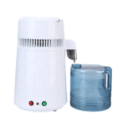 China Hotel Wholesale White Stainless Steel 4L Water Filter Device 750W Household Distilled Purifier for sale