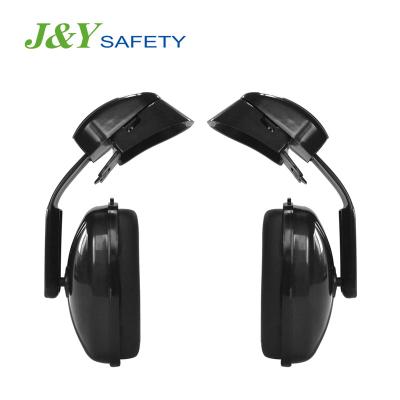 China Cap Mount Sound Proof Comfortable CE Ansi Approved Safety Foldable Industrial Earmuff for sale