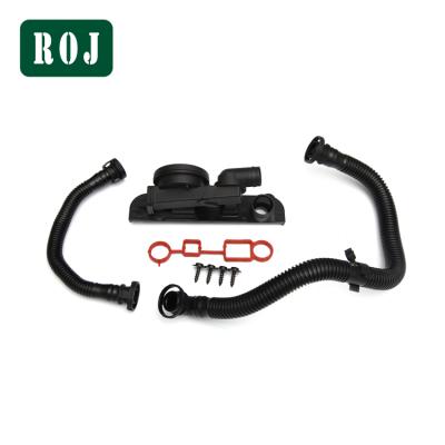 China AUDI ROJ 06F 129 101 N Repair Engine Block Breather Crankcase KIT Vent Valve For Audi 2.0 TFSI VW Seat for sale