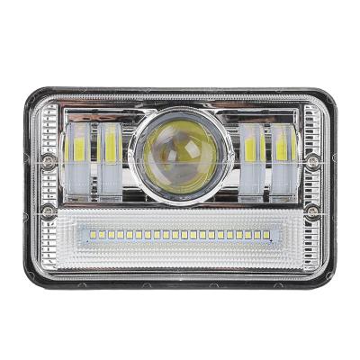 China 5 Inch Diecast Aluminum Housing Car Led Headlights For Tuck Square Super Bright Off Road 30W DRL Led Headlight For Lada Niva Automobiles Motorcycles 12-24V for sale