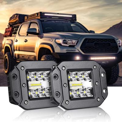 China 39W Die Cast Aluminum Housing 5 Inch Stream Mount Light Led Work Spot Flood Light Beam Aluminum Fog Light Lamp For 4x4 Off Road Truck SUV Trailer for sale