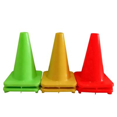 China Custom Logo Pvc Traffic Cone 30cm UV Resistant Road Safety Sign 0.5kg Traffic Cone for sale