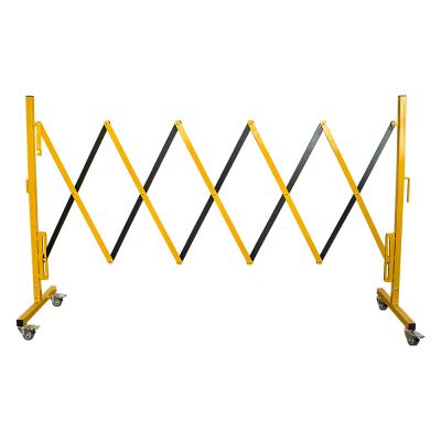 China Crowd Control 2.5 Meter Metal Folding Barrier Expandable Gate for sale