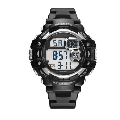 China Alarm Mens Style Sports Digital Watch Water Resistant Watch Custom Design for sale