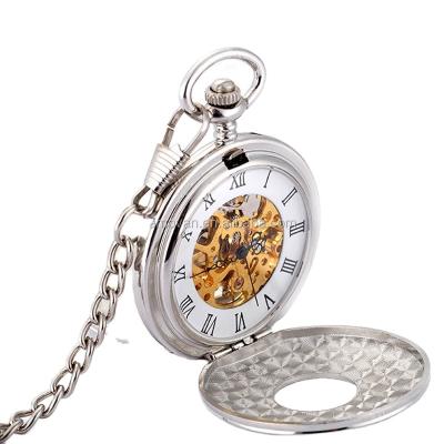 China Antique perspective mechanical pocket watch for sale