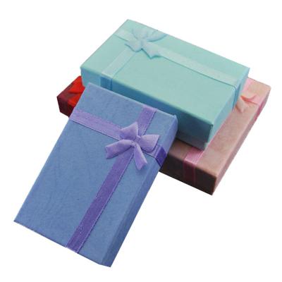 China Handmade same price paper gift boxwith cheap bow tie for jewelry/jewelry wholesale for sale