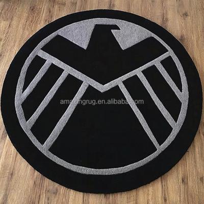 China Modern Cartoon Anime Upholster Irregular Shape Custom Blanket Decor 3d Brand Floor Blankets Home Technics Hand Tufted Blanket for sale