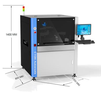 China Electrical board product automatic vision screen printer pcb in smt line for all kinds of pcb for sale