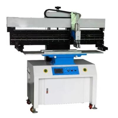 China led semi-automatic solder paste stencil printer SMT production line 250*550mm solder paste printer for sale