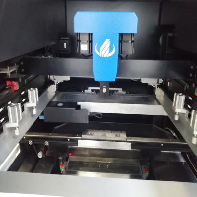 China 55 degree squeegee angle full automatic pcb printer automatic smt solder paste printer screen printer 737 for sale