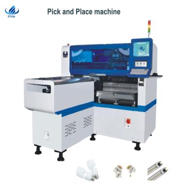 China min size components 0402 smt led bulb making machine automatic pick and place machine HT-E8S-1200 for sale