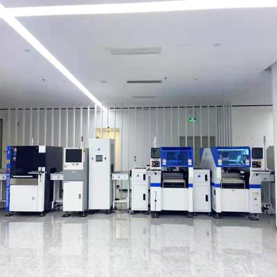 China 45000 CPH smt led bulb punching assembly automatic pcb pick and place machine HT-E8S-1200 for sale