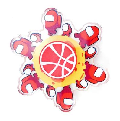 China Running Stress Release Animation Fingertip Gyro Compass Stress Relief Spinner Toy Hand Spinner Toys for sale