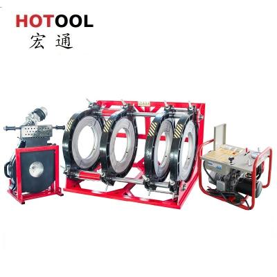 China Factory HDPE pipe fusion butt welding machine180-500mm, data logger can be added en venta