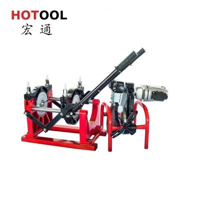 Китай Building material shops 50-200mm HDPE pipe butt fusion welding machine, PE200-2T, hand push pipe welding продается