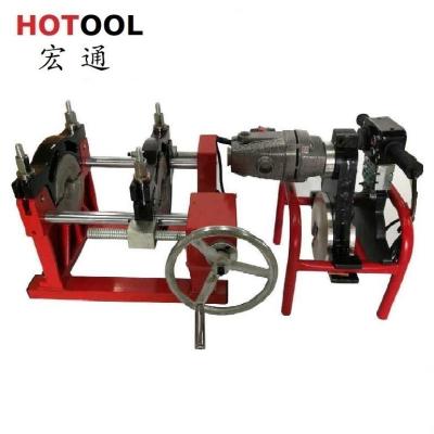 중국 Hotels 50-200mm HDPE Pipe Butt Fusion Welding Machine, Bolt Drive, 2 Terminal Flanges 판매용