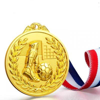 China China Medals With Box Set Children's Medal Boot Games Rope Ribbon Football Club Russia Gold Medal for sale