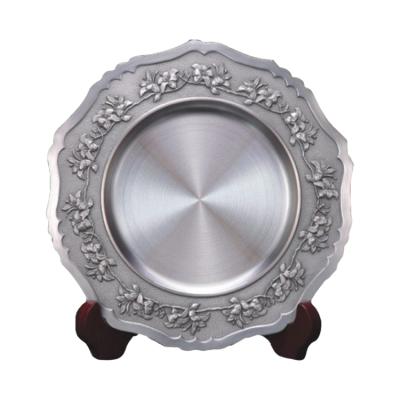 China China Plate Customization Plate Customization Plate Production Commemorative Round Dish Engraved Award for sale