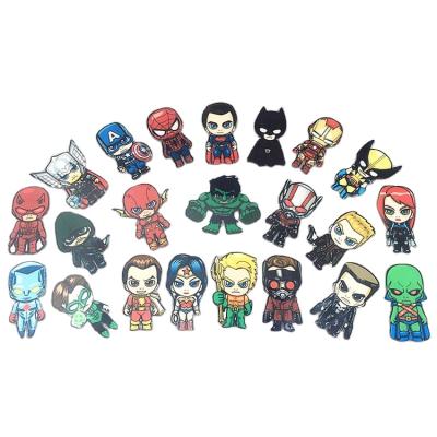 China People The Avengers Cartoon Characters American Captains Marvel Fridge Magnets for sale