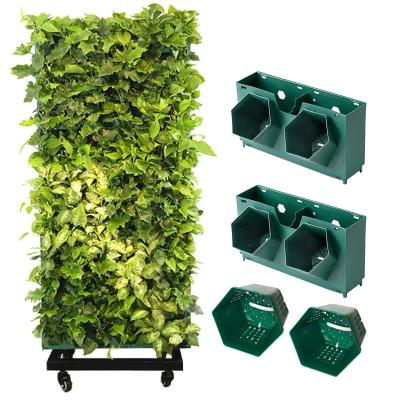 China Eco-Freindly Wall Masonry Flower Pot 40x143x70mm utomatic Watering Hydroponic System PP Material Masonry Flower Pot for sale