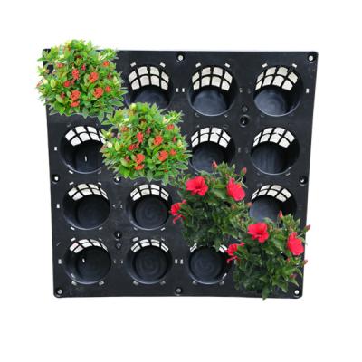 China Easy Assemble Modern Living Wall Planters Frame Green Wall System Vertical Garden Planter for sale